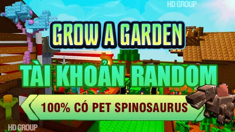 DỊCH VỤ GROW A GARDEN