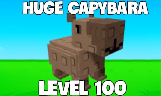Huge Capybara Lv 100