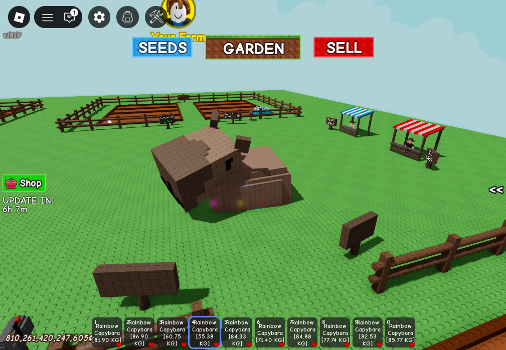 Rainbow Capybara LV 100