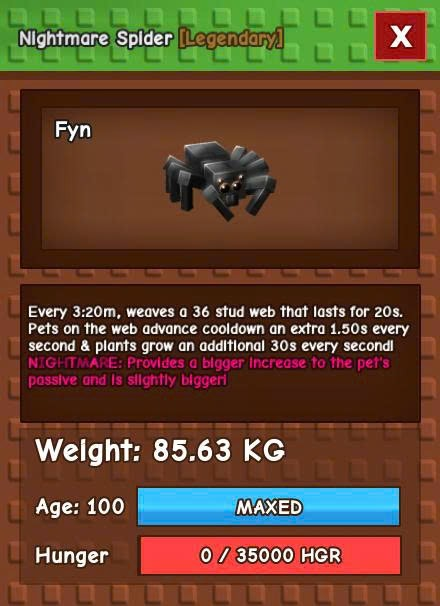 Titan Spider Nightmare