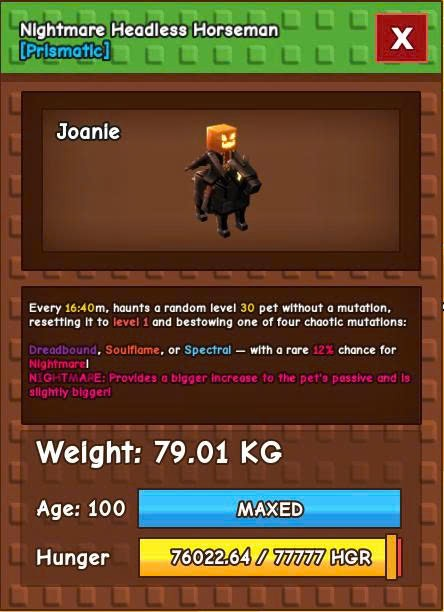 Huge Headless Horseman