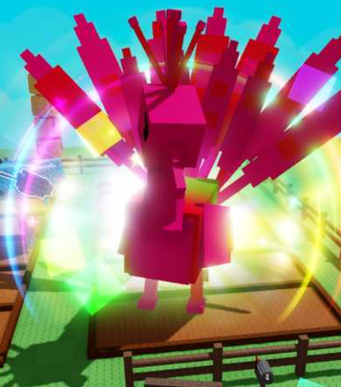 Huge Peacook Rainbow 15s