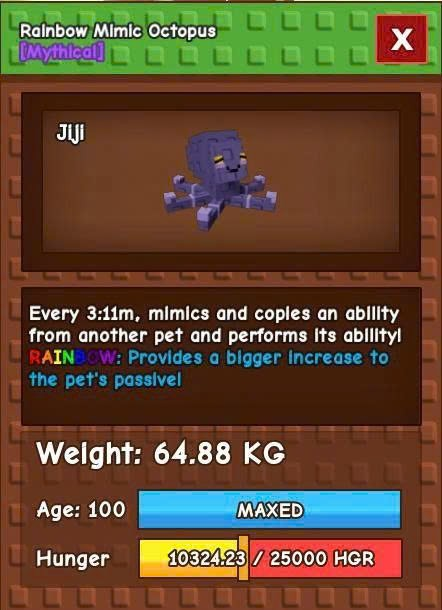 Huge Rainbow Mimic 3p11s